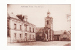 Carte 1925 PONTVALLAIN / PLACE DE LA MAIRIE - Pontvallain