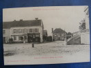 CPA  ..CORCIEUX..PLACE DE L EGLISE ET ROUTE DE LA GARE..PHARMACIE..ANIME..1917...2 PHOTOS - Corcieux