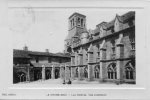 CPA 43 LA CHAISE DIEU LES CLOITRES VUE EXTERIEURE 1914 - La Chaise Dieu