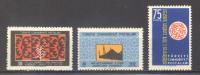 (S1180) TURKEY, 1959 (Turkish Artists Congress, Ankara). Complete Set. Mi ## 1669-1671. MNH** - Unused Stamps