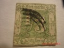 THURN & TAXIS, 1863,  SCOTT 16,  1/3 SGR GREEN, USED - Usados