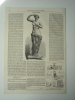 GRAVURE 1854. LA VENUS DE MILO. AVEC EXPLICATIF. - Prints & Engravings