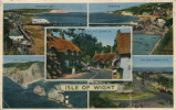 ROYAUME-UNI - ENGLAND - Souvenir Of ISLE OF WIGHT - Jolie Carte à Système - Andere & Zonder Classificatie