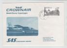 Sweden First  SAS Crownair Flight Malmö/Sturup - Copenhagen 1-10-1975 - Briefe U. Dokumente