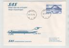 Sweden First SAS DC-9 Flight Växjö - Copenhagen 1-11-1976 - Lettres & Documents