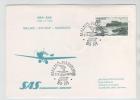 Sweden ABA/SAS 50th Anniversary Flight Malmö - Sturup - Hamburg 1-7-1974 - Cartas & Documentos