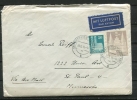 Germany 1950 Cover Sent To USA +2 Post Cards And Letter - Storia Postale