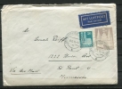 Germany 1950 Cover Sent To USA +2 Post Cards And Letter - Covers & Documents