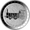 Latvia 2011 Latvian Railways OLD LOCOMOTIVE ,TRAIN SILVER COIN PROOF - Latvia