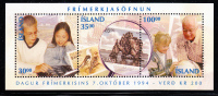 Iceland Scott #789 MNH Souvenir Sheet Of 3 Stamp Day - Nuovi