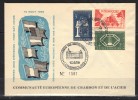 LUXEMBOURG 1956 Enveloppe FDC - FDC