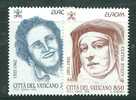 VATICAN  1996 EUROPA CEPT   MNH - 1996