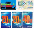 LITUANIA (LITHUANIA) - OMNITEL (RECHARGE GSM) -  EXTRA  LOT OF 5 DIFFERENT   - USED °  -  RIF. 5215 - Lituania