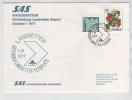 Sweden Flight Cover Inauguration Gothenburg - Landvetter Airport 1-10-1977 - Lettres & Documents