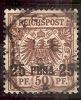 D.O.A.DEUTSCH OSTAFRIKA.1896.Michel N°5.Oblitéré.L46. - África Oriental Alemana