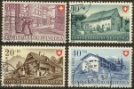 Pro Patria Serie  "Schweizer Häuser"           1949 - Used Stamps