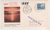 Sweden SAS MIDNIGHT SUN FLIGHT Stockholm - Kiruna - Stockholm 5-6-1965 - Briefe U. Dokumente