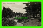 OTTAWA, ONTARIO - ALONG BY THE DRIVEWAY - TRAVEL IN 1913 - VALENTINE & SONS - - Ottawa