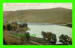 FLATLANDS, NB - HATCHERY ON RESTIGOUCHE RIVER - J.V. - TRAVEL IN 1915 - VALENTINE & SONS - - Otros & Sin Clasificación