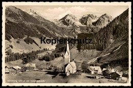 ALTE POSTKARTE MITTELBERG MIT SCHAFALPKÖPFE PANORAMA KLEINWALSERTAL Vorarlberg Österreich AK Cpa Postcard Ansichtskarte - Kleinwalsertal