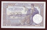 Yugoslavia,100 Din,1929,WMK  King,P#27b,as Scan - Yugoslavia