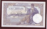 Yugoslavia,100 Dinara 1929,WMK, Alexander,P.#27b,as Scan - Yugoslavia