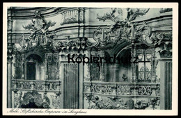 ALTE POSTKARTE STIFT MELK STIFTSKIRCHE EMPOREN IM LANHAUS Empore Kirche Church église Galerie Gallery Cpa Postcard - Melk