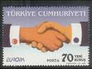 2006 TURKEY EUROPA CEPT - THE VIEWPOINT OF YOUTH ABOUT INTEGRATION MNH ** - 2006