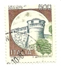 1980 - Italia 1522 Castello V97 - Disegno Spostato, - Varietà E Curiosità