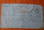 ANCIEN TELEGRAMME DE SAINT HYPPOLITE DU FORT 30 EN 1887 PROVENANCE DE BATNA ALGERIE FRANCAISE  LIRE TEXTE .. - Telegraaf-en Telefoonzegels