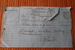 ANCIEN TELEGRAMME DE SAINT HYPPOLITE DU FORT 30 EN AOUT 1894 PROVENANCE DE LEVENON ALGERIE FRANCAISE  LIRE TEXTE .. - Telegraph And Telephone