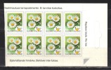 FINLANDE N° 1262 ** Bloc De 8 - Used Stamps