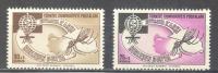 (S0566) TURKEY, 1962 (WHO Drive To Eradicate Malaria). Complete Set. Mi ## 1832-1833. MNH** - Unused Stamps