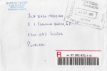 Spain Registered Cover To Portugal - Storia Postale