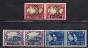 Basutoland     Peace Overprinted   Set (3 Pair)   SC# 29a-31a  Mint - 1933-1964 Colonia Britannica