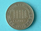 1972 - 100 FRANC / KM 1 ( Uncleaned Coin / For Grade, Please See Photo ) !! - VR-Rep. Kongo - Brazzaville