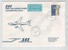 Sweden First SAS Airbus Flight Gothenburg - Oslo 21-12-1980 - Storia Postale