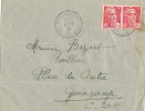 Carta  PLOUGRESCANT (Cotes Du Nord) 1947 - Lettres & Documents