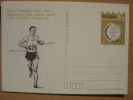 OLympis Games Roma 1960  Polish   Medals   /  Stamped Stationery   /  Polish Card - Jumping