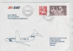 Sweden First SAS DC-9 Flight Stockholm - Bergen 25-10-1987 - Lettres & Documents