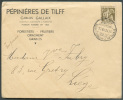 N°337 - 10 Centimes Cérès Obl. Dc BOURG CHARMANT - TILFF PLEKJE S/L. (Pépinières De Tilff - Carlos Gallaix - Forestiers - 1932 Ceres And Mercurius