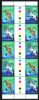 AUSTRALIA 1998 PLANET OCEAN  GUTTER STRIP MNH - Mint Stamps