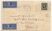 UK - 1936 GEORGE V COVER With SG 445 Solo Stamp From LONDON To PARIS - Covers & Documents