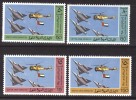 UAE United Arab Emirates, 1980 MNH, 9th National Day., Mirage, Airplane, Helicopter, Flag., - United Arab Emirates (General)