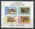 LAOS 1996 FAUNA TORTUGAS GREENPEACE 4 Sellos - Tortues