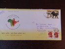 26/295  LETTRE  INDE - Eléphants