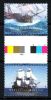 AUSTRALIA 1995 ENDEAVOUR GUTTER PAIR  MNH - Ungebraucht