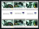 AUSTRALIA 1992  BARCELONA GUTTER PAIRS  MNH - Ongebruikt