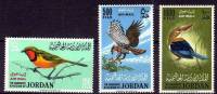 JORDANIE: OISEAUX ( Yvert: PA 25/27) * Serie Complete 3 Valeurs - Eagles & Birds Of Prey