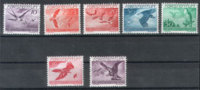 LIECHTENSTEIN: OISEAUX ( Yvert: PA 17/23) *  Serie Complete 7 Valeurs - Andere & Zonder Classificatie